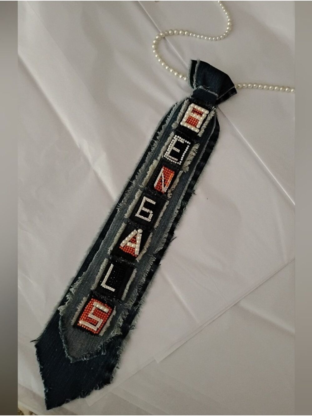 NFL Women's Necktie. Handcrafted. Choose Your Team.